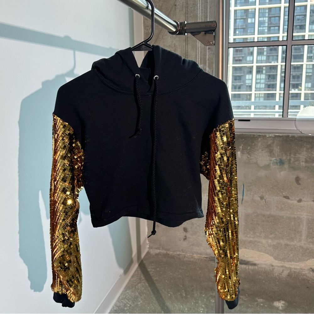 Vintage Sequin Hoodie